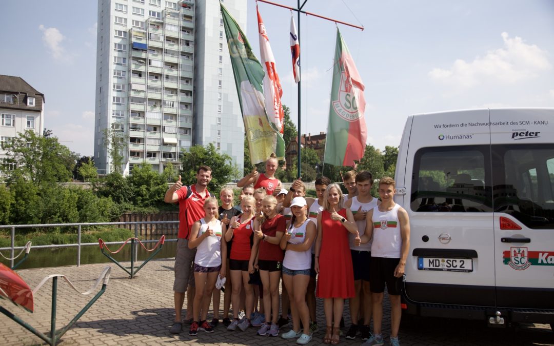 Humanas Engagement bei den Kanuten des SC Magdeburg