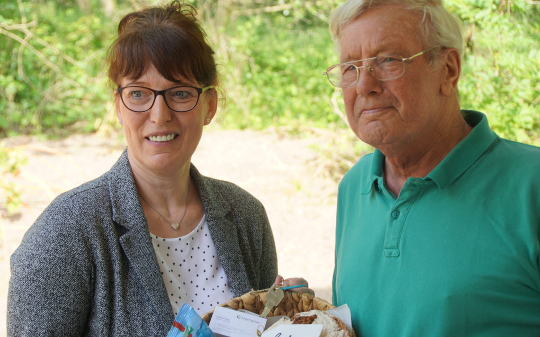 Schlüsselübergabe im Humanas Wohnpark Biederitz OT Heyrothsberge