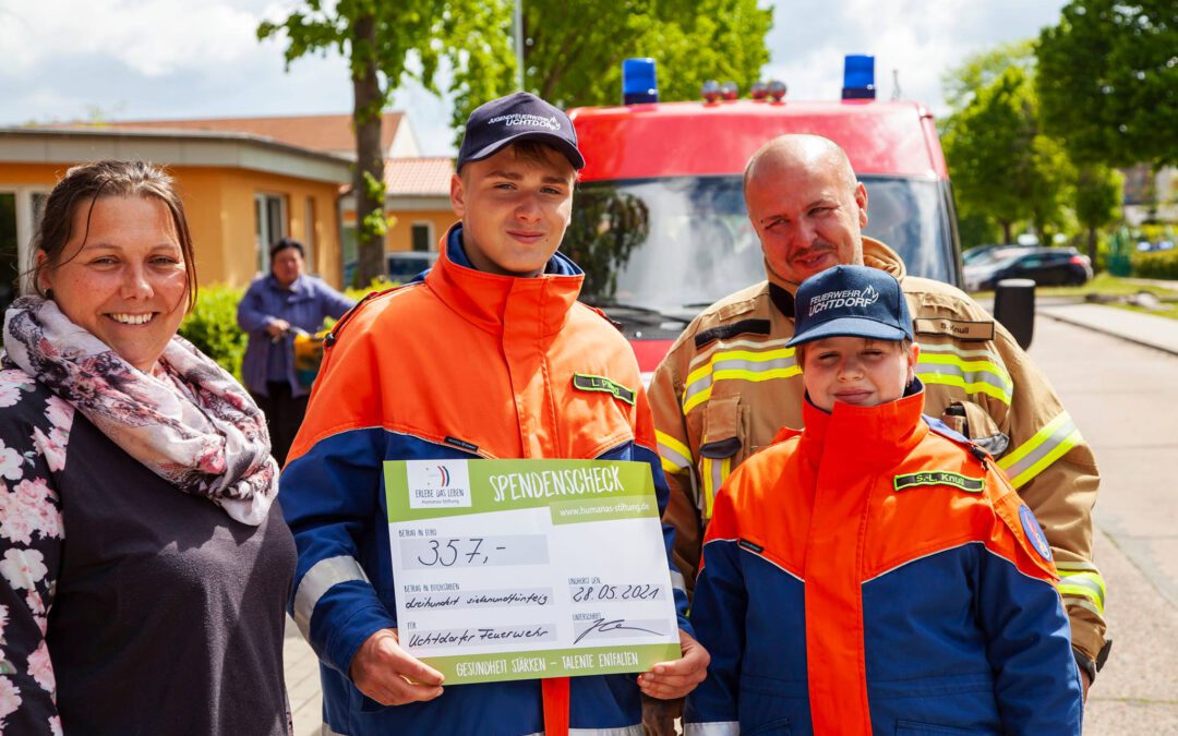 Jugend in Tangerhütte doppelt unterstützt