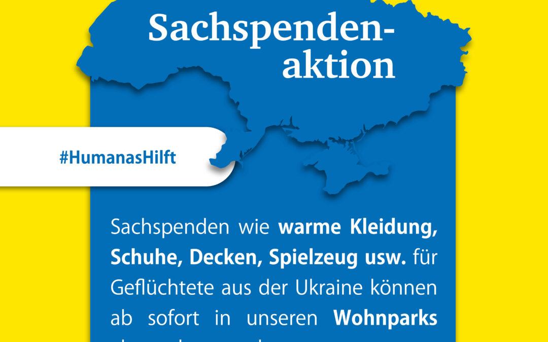 Spendenaktion für die Ukraine