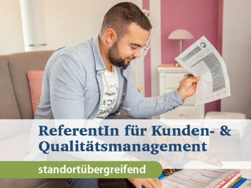 KundenreferentIn (m/w/d) standortübergreifend
