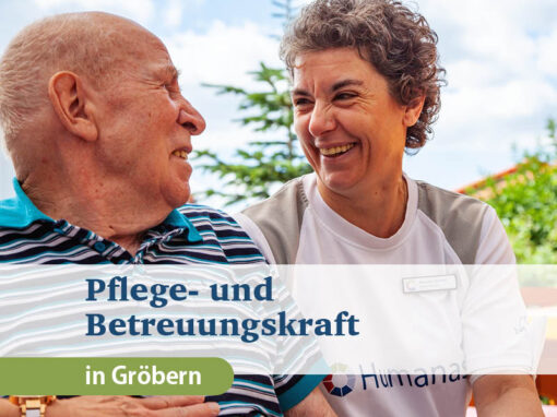 Pflege- und Betreuungskraft (m/w/d) am Standort Gröbern