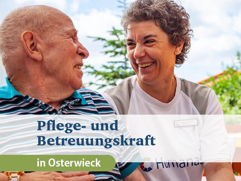 Pflege- und Betreuungskraft (m/w/d) am Standort Osterwieck