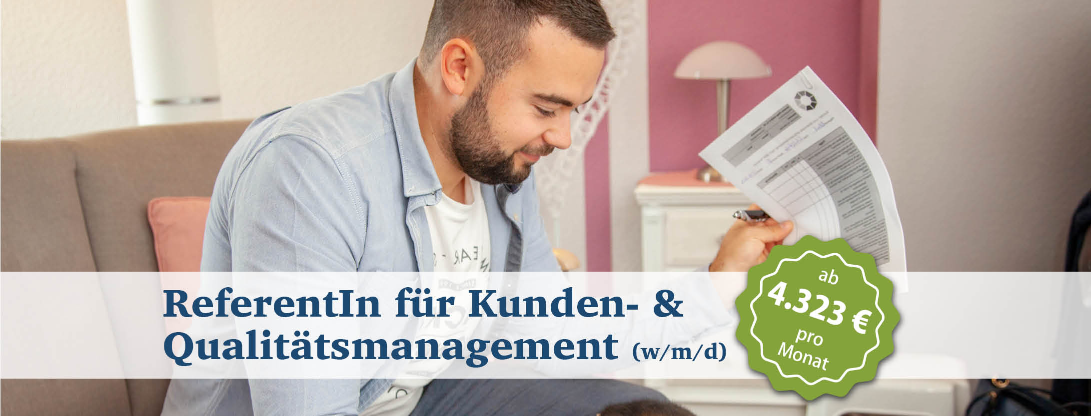 Job Kunden- und Qualitätsmanagement Banner_Job_KuM
