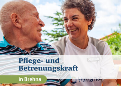 Pflege- und Betreuungskraft (m/w/d) am Standort Brehna