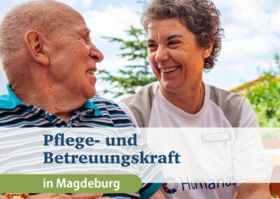 Pflege- und Betreuungskraft (m/w/d) am Standort Magdeburg-Diesdorf