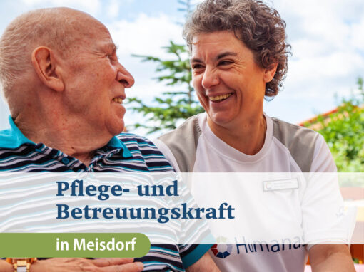 Pflege- und Betreuungskraft (m/w/d) am Standort Meisdorf