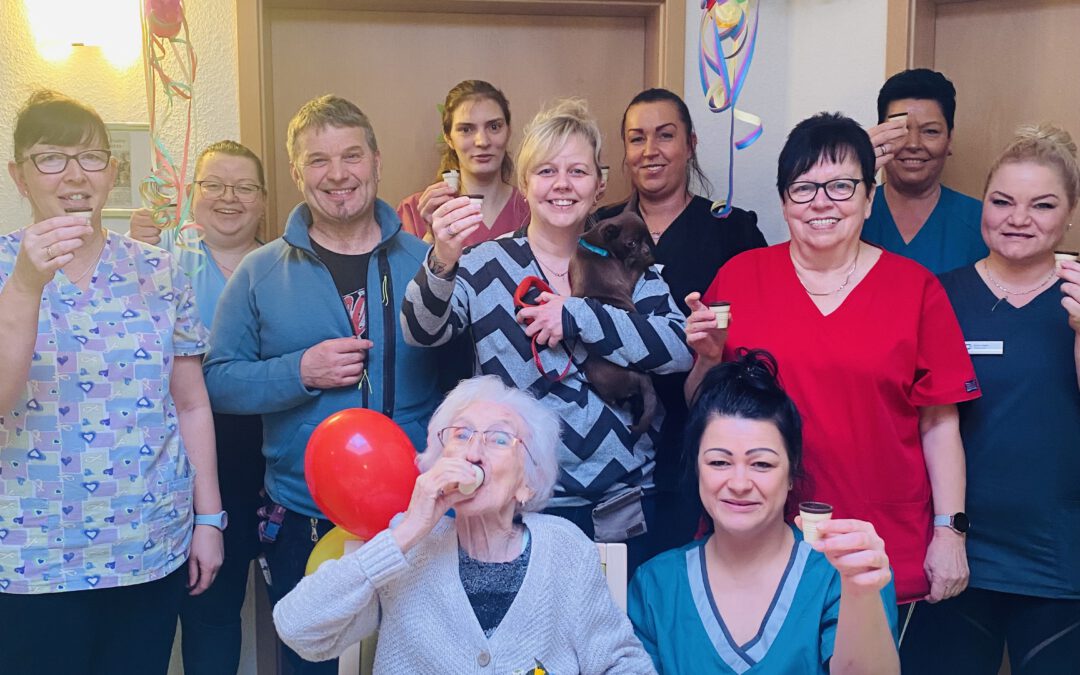 Gratulationen zum 102. Geburtstag in Zielitz