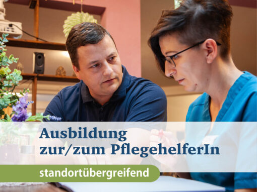 Ausbildung zum/zur PflegehelferIn (m/w/d)