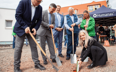 Zeitkapsel am Wohnpark in Bad Suderode vergraben