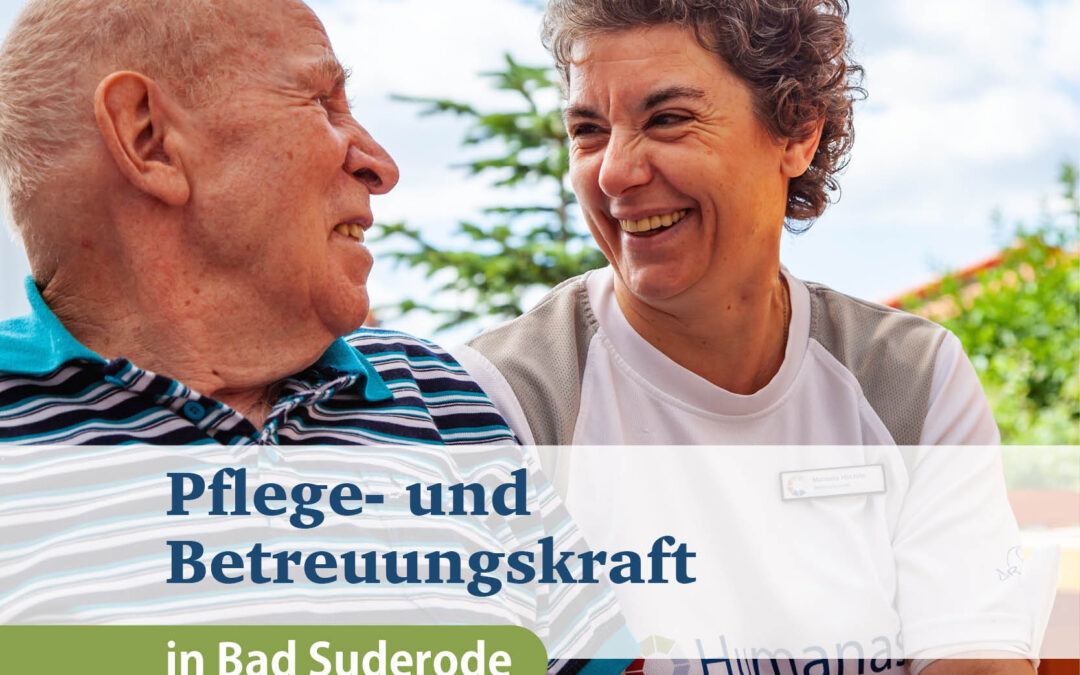 Pflege- und Betreuungskraft (m/w/d) am Standort Bad Suderode