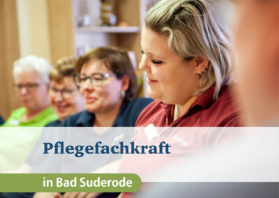Pflegefachkraft (m/w/d) am Standort Bad Suderode