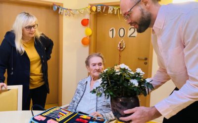 Ständchen und Glückwünsche zum 102. Geburtstag in Zielitz