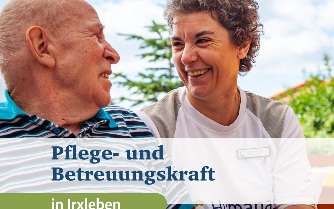 Pflege- und Betreuungskraft (m/w/d) am Standort Irxleben