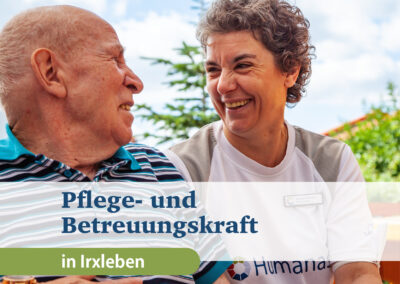 Pflege- und Betreuungskraft (m/w/d) am Standort Irxleben