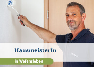 HausmeisterIn (m/w/d) am Standort Wefensleben