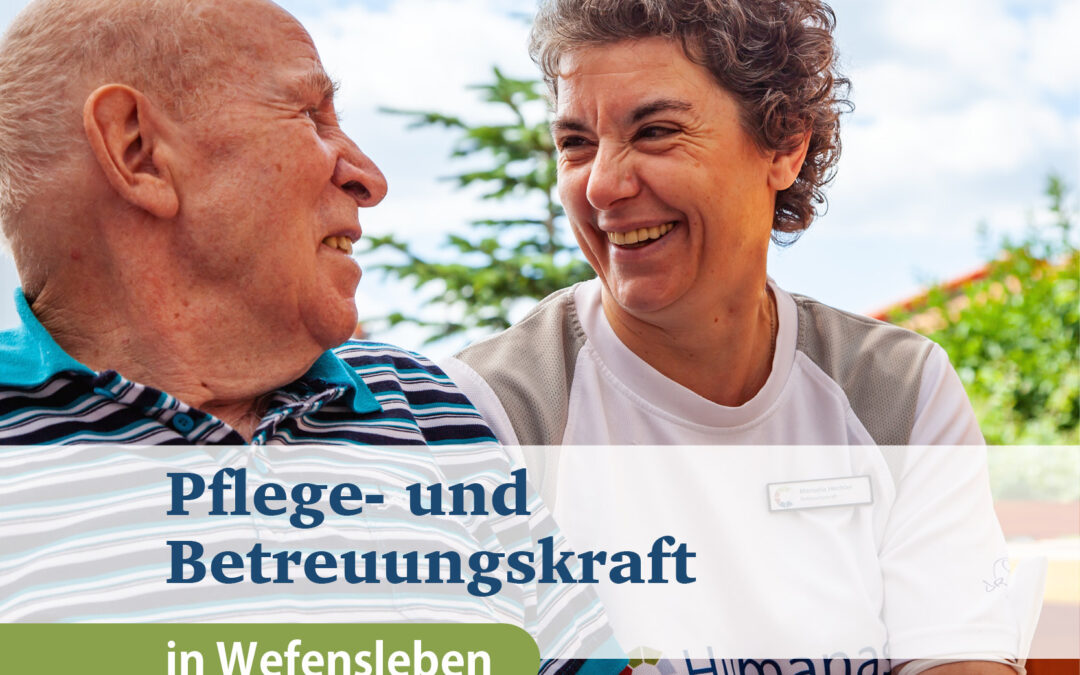Pflege- und Betreuungskraft (m/w/d) am Standort Wefensleben