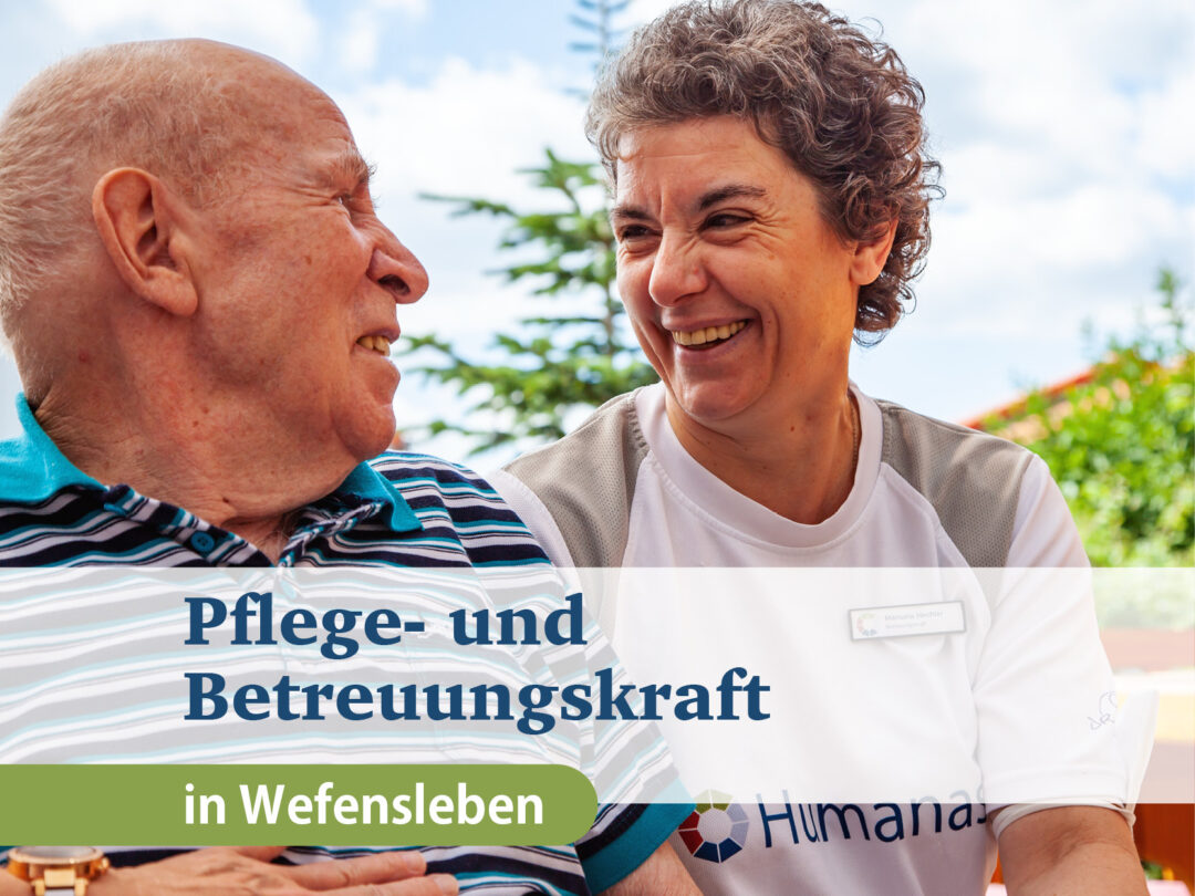 Pflege- und Betreuungskraft (m/w/d) am Standort Wefensleben