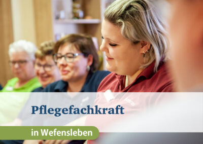Pflegefachkraft (m/w/d) am Standort Wefensleben