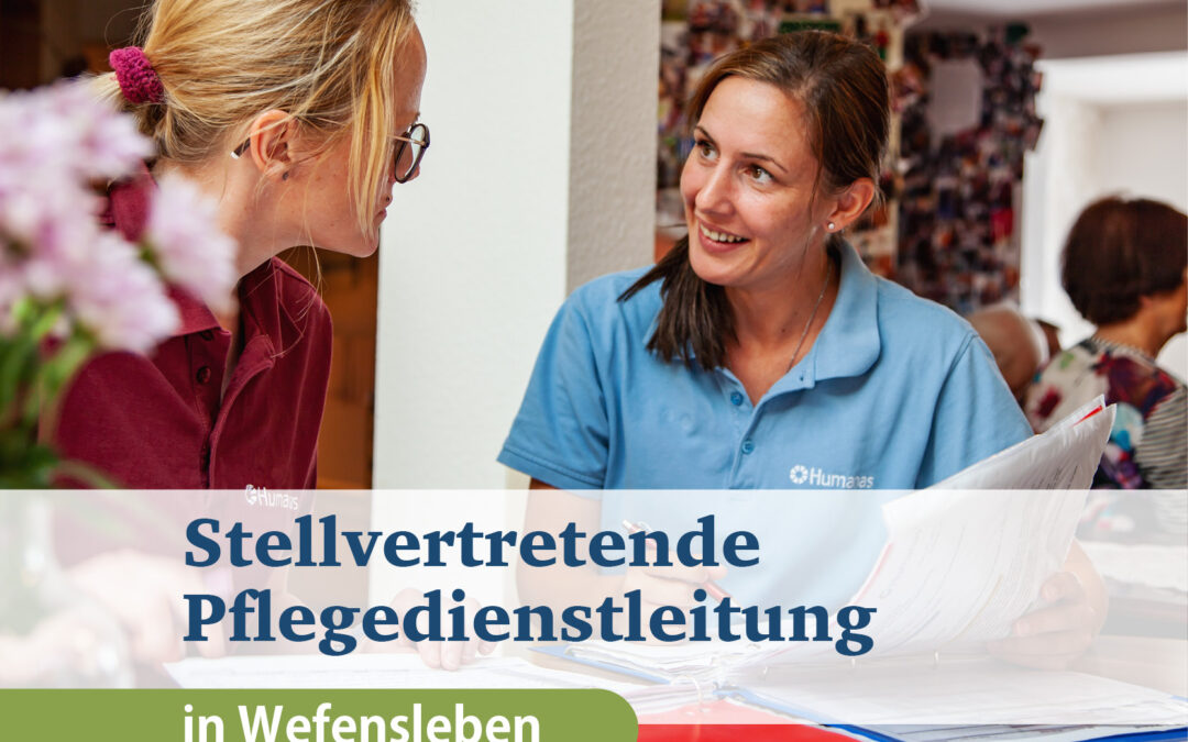 Stellvertretende PflegedienstleiterIn (m/w/d) am Standort Wefensleben