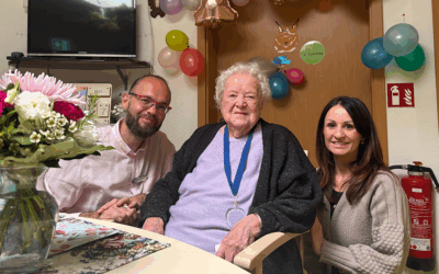 100. Geburtstag mit viel Besuch gefeiert