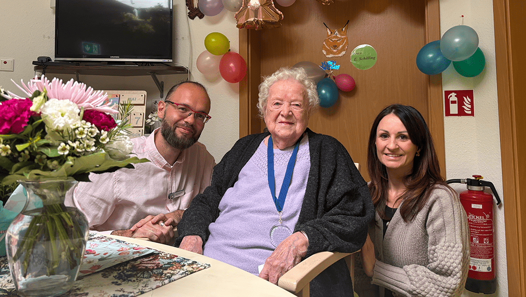 100. Geburtstag mit viel Besuch gefeiert