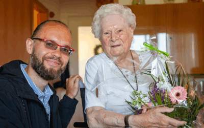 Überraschungsbesuch zum 104. Geburtstag im Tangermünde