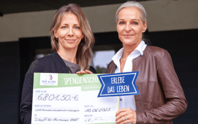 Spenden dank Sport: Humanas-Teams unterstützen vor Ort