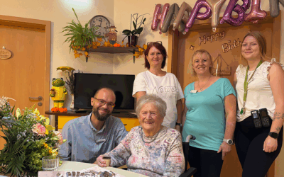 Wohnpark Schackensleben feiert 103. Geburtstag von Erika Weinhold