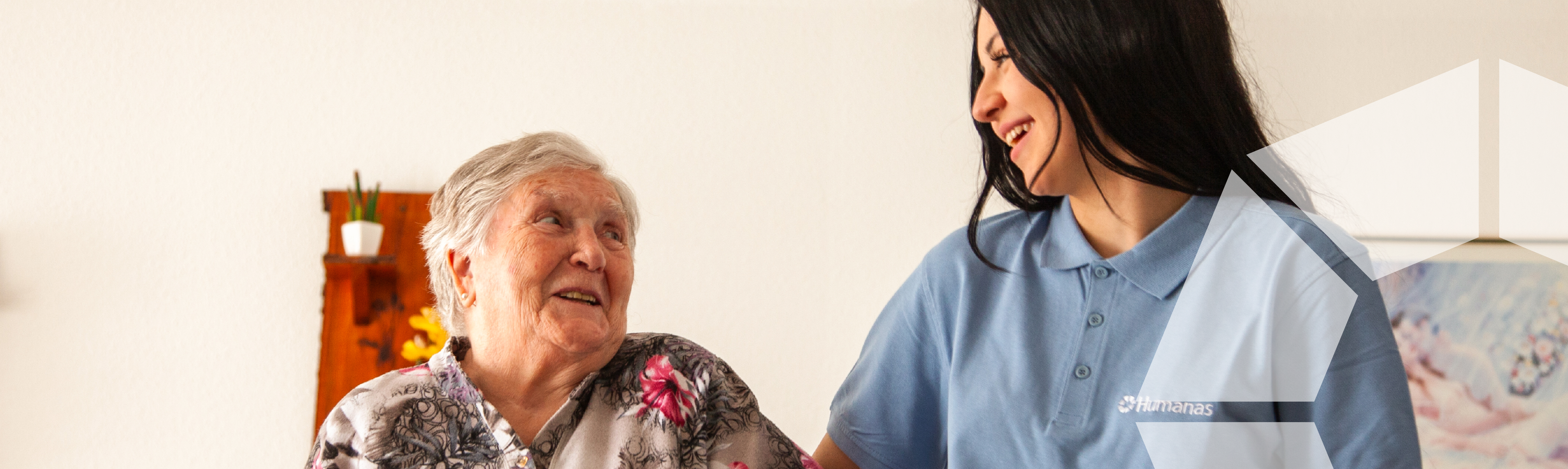 Banner/Header Auszubildende. Grafik: Humanas