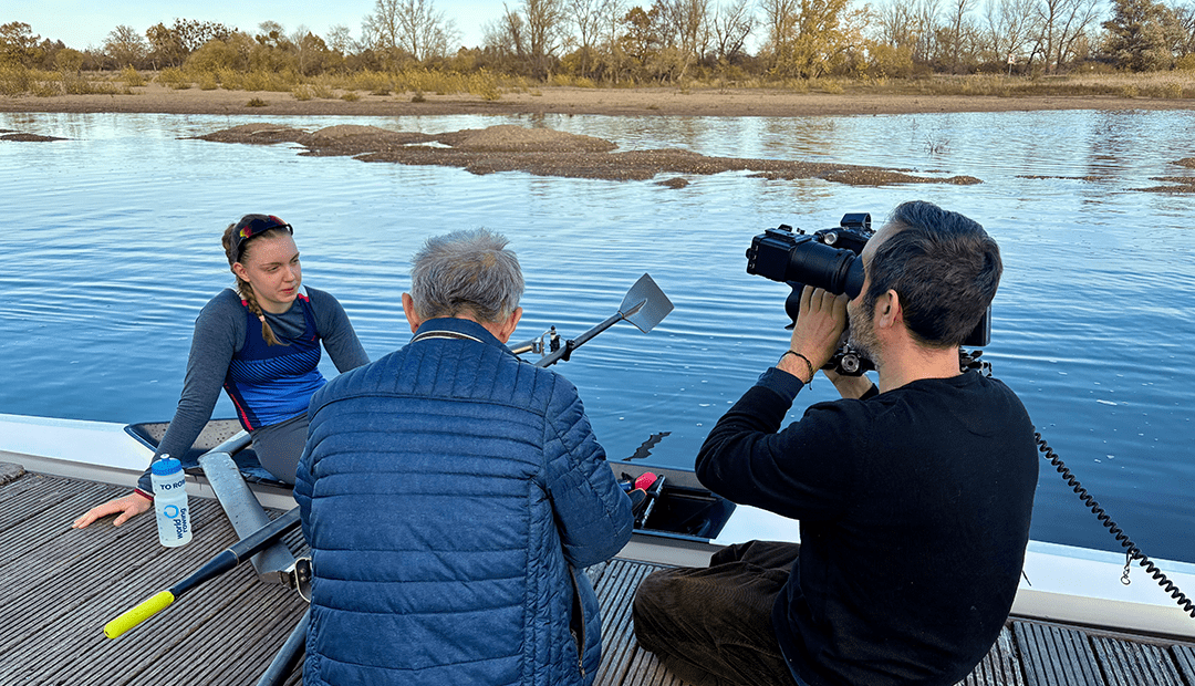 MDR porträtiert Nachwuchsruderin Fritzie Tolk