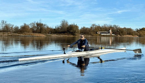Der MDR hat ein Porträt von der Nachwuchsruderin Fritzie Tolk, die von Humanas unterstützt wird, erstellt. Foto: Alica Warsawski/Humanas