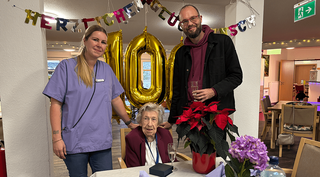 100. Geburtstag im Wohnpark Brehna