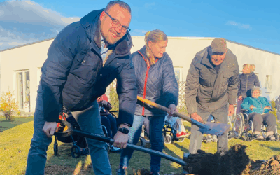 Eine Esskastanie für den Humanas-Wohnpark Schwanebeck
