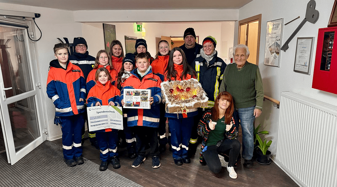 Feuerwehr Colbitz überrascht mit Adventskalender