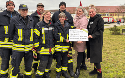 Erster Humanas-Weihnachtsmarkt in Grieben inklusive Spendenübergabe