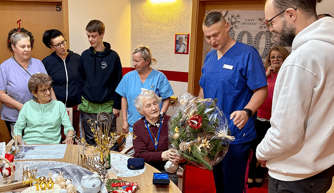 Große Familienfeier zum 100. Geburtstag in Tangermünde