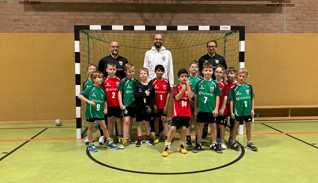 Humanas sponsert Trikots für E-Jugend III des BSV 93 Magdeburg