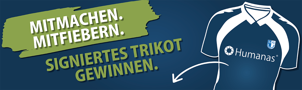 Über Humanas können Besuchende des Matthias-Pape-Gedächtnisturnier in der GETEC-Arena ein Trikot gewinnen. Grafik: Humanas