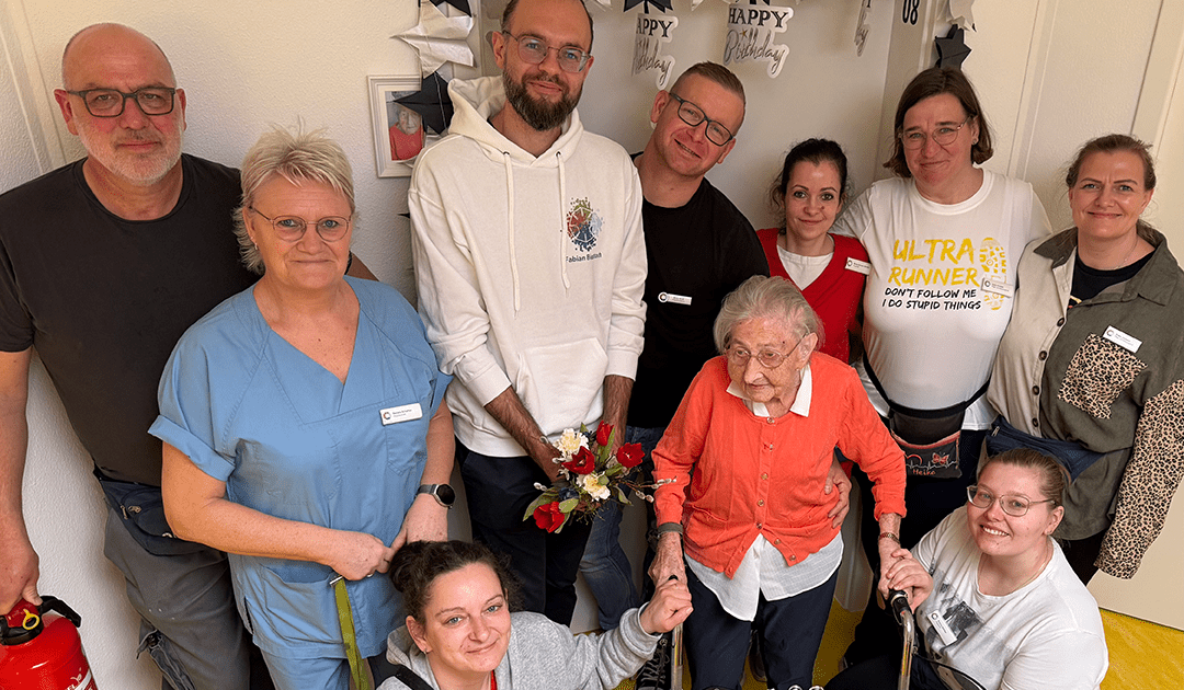 Gerda Kluwe feiert 102. Geburtstag in Magdeburg-Diesdorf