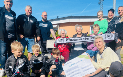 Finanzspritze für Bambinis des SV Darlingerode/Drübeck e.V.