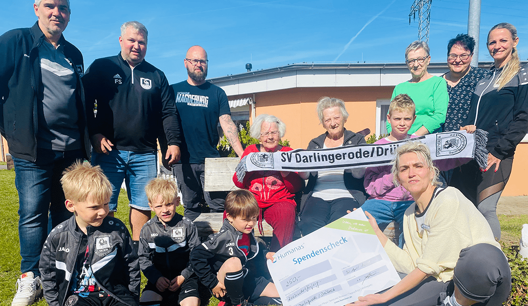 Finanzspritze für Bambinis des SV Darlingerode/Drübeck e.V.