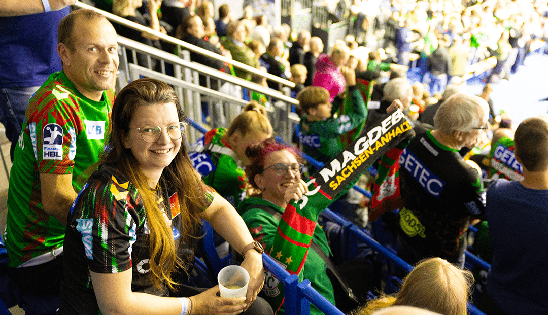 Humanas als VIP-Gäste beim SC Magdeburg