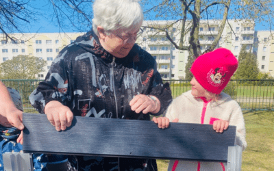 Wohnpark Tangerhütte unterstützt Kita bei Hochbeetbau