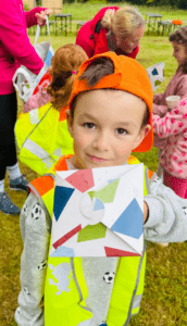 Liebevolle Geste vom Team aus dem Wohnpark Meisdorf: Kleine Zuckertüten zum Schulstart für die Kinder der "Selketalzwerge". Foto: Humanas