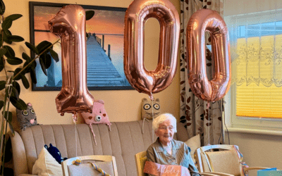 Wera Tiedge feiert in Grieben ihren 100. Geburtstag