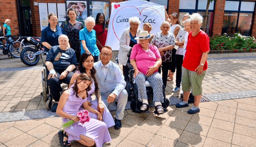 Wohnpark Wolmirstedt feiert Hochzeit von Teammitgliedern