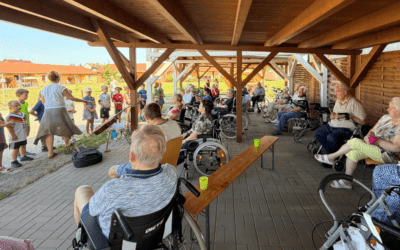 Sommermomente mit Grundschulkindern im Wohnpark Colbitz
