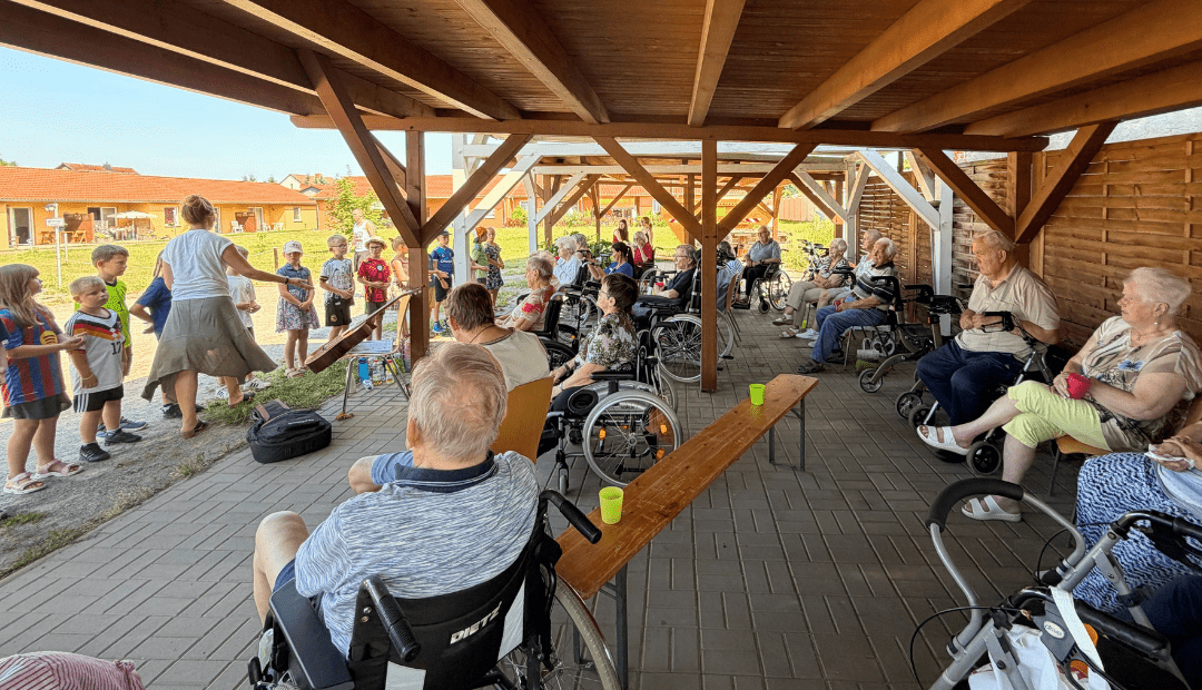 Sommermomente mit Grundschulkindern im Wohnpark Colbitz