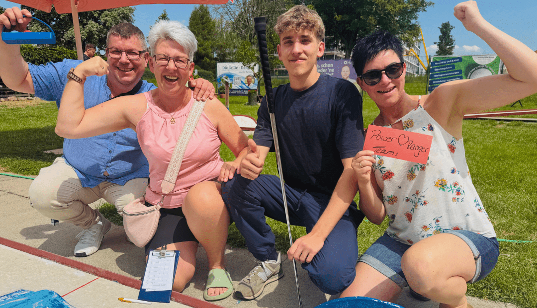Wohnpark-Team Bad Suderode beim Minigolf